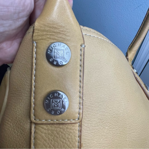 MICHAEL KORS Tan Leather Bag Purse - Picture 3 of 6